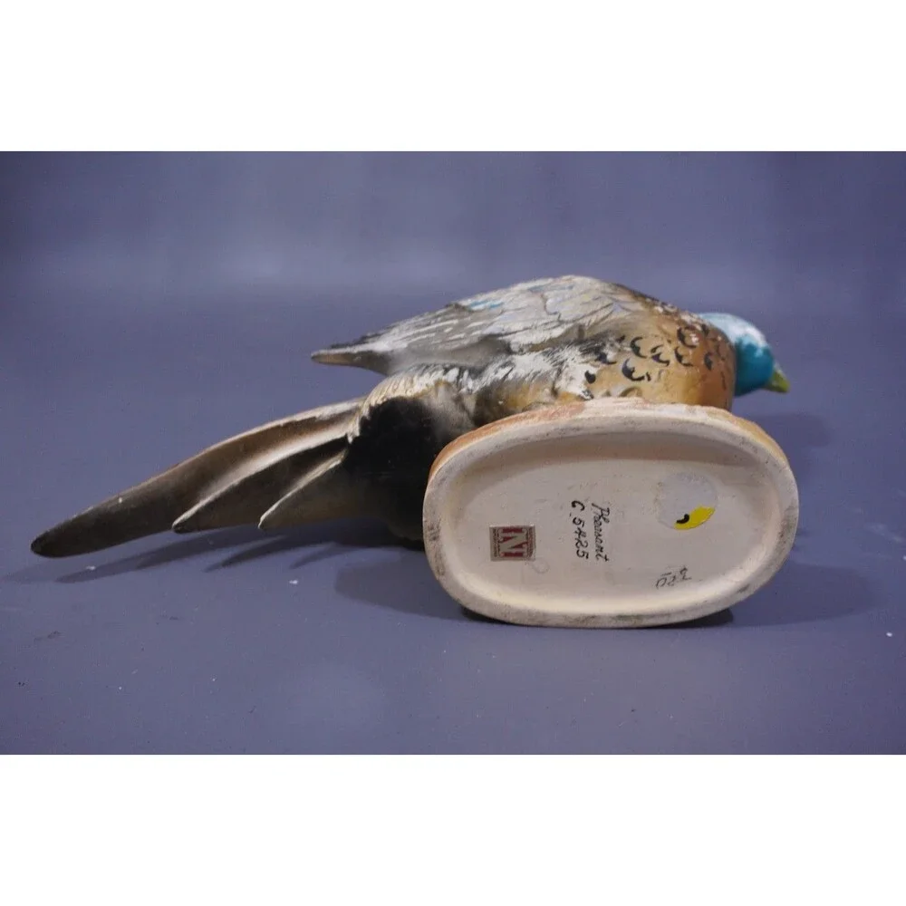 VTG Ceramic Ring-Neck Pheasant Planter C-5425 Napcoware 10